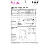 BURDA - 9264 Kids’ Dress / Blouse