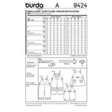 BURDA - 9424 Child Coordinate Unisx