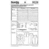 BURDA - 9528 Costume Child History