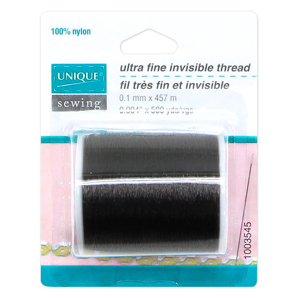 UNIQUE Ultra Fine Invisible Thread 457m - Smoke