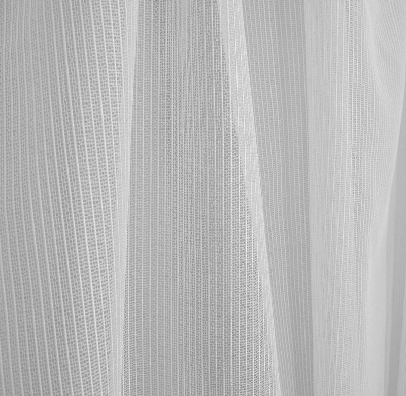 Tissu décor maison - Dentelle grande largeur - Sabine - Blanc
