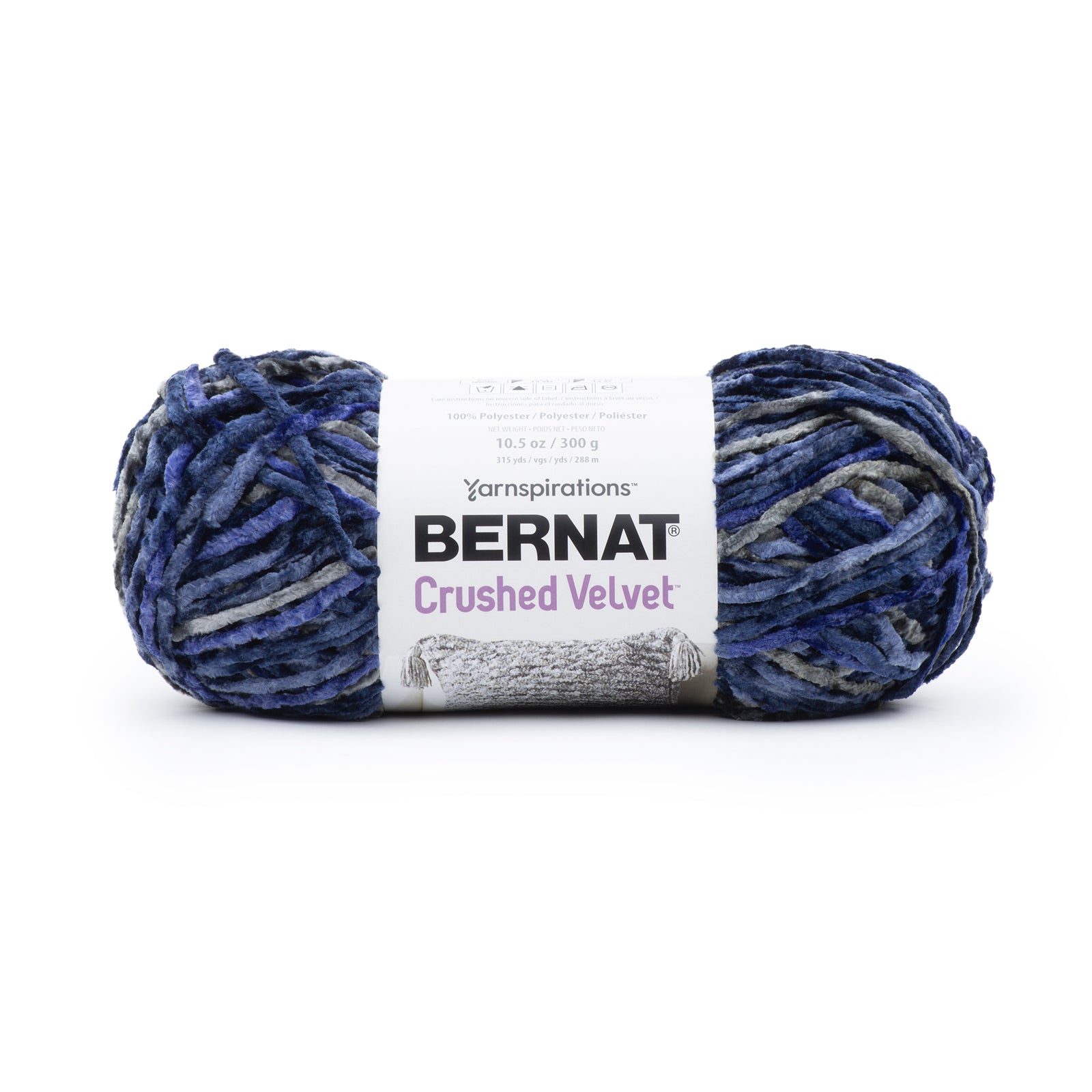 Bernat crushed velvet white sale