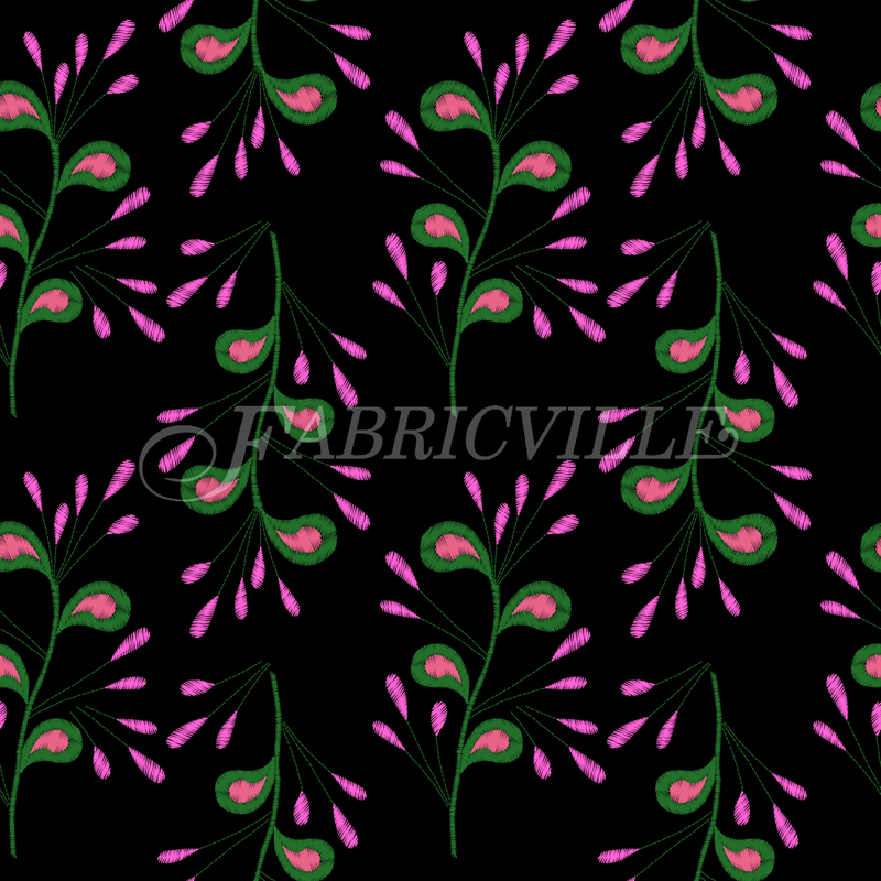 Broderie Fleurs