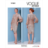 V1841 Misses' and Misses' Petite Special Occasion Dress