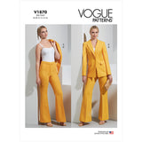 V1870 Misses' Jacket and Pants (18-20-22-24-26)