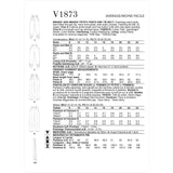 V1873 Misses' and  Misses' Petite Pants and Tie Belt (16-18-20-22-24)