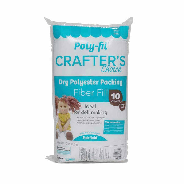 FAIRFIELD Crafter’s Choice® Dry Packing Fiber Fill - 283g (10 oz) bag
