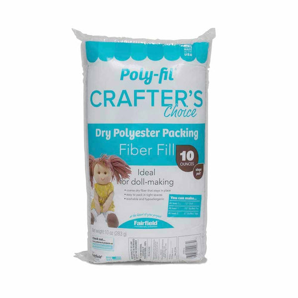 Paquet de bourre de fibre sèche FAIRFIELD Crafter’s Choice® - sac de 283g  (10 oz)