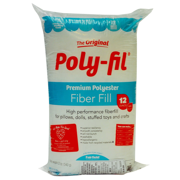 FAIRFIELD Poly-Fil® Premium Fiber Fill - 340 g (12 oz.)