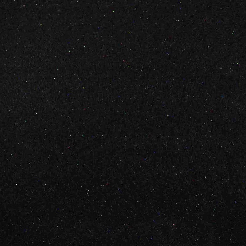 UNIQUE GlitterFelt™ Square - 23 x 30cm (9" x 12") - Black