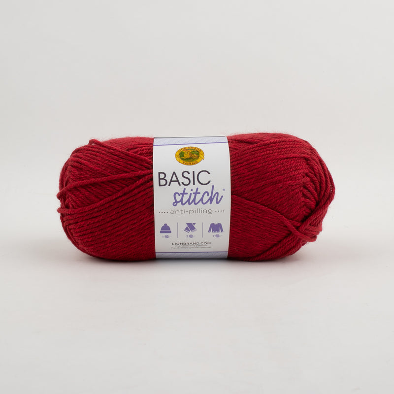 Lion Brand Yarn -Basic Stitch anti-boulochage
