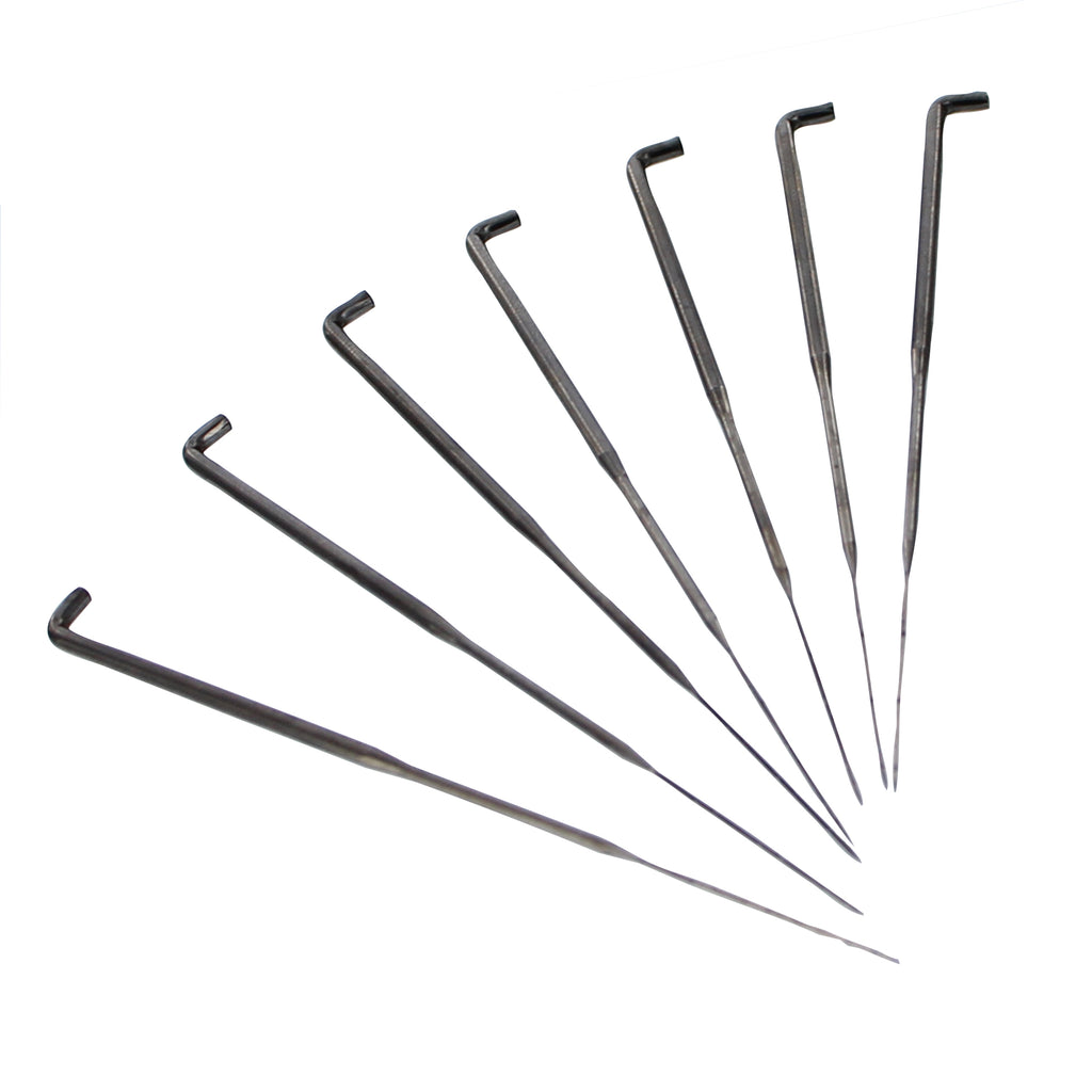 Outils de feutrage - Poignées et aiguilles - Bois coloré vert Outils de feutrage - Poignées et aiguilles - Bois coloré vert