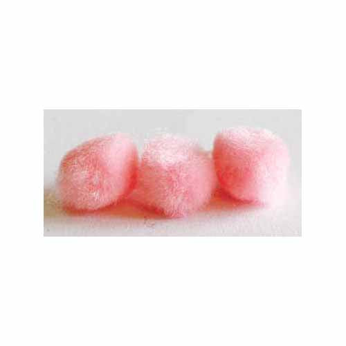 HOBBY Pompoms Pink - 25mm - 8 pcs – Fabricville