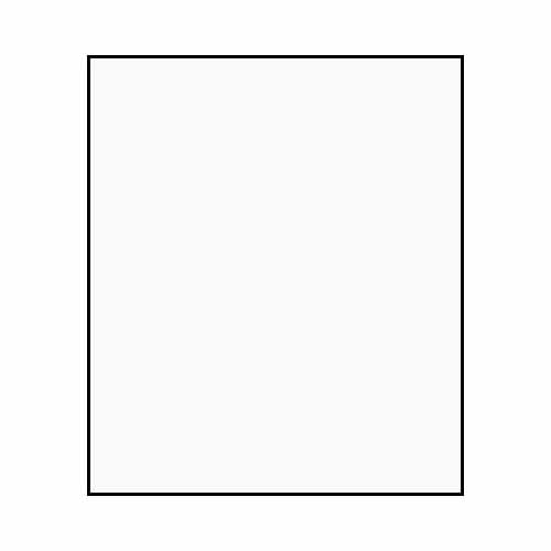 HOBBY Foamie Sheet - White - 23 x 30.5cm (9" x 12")