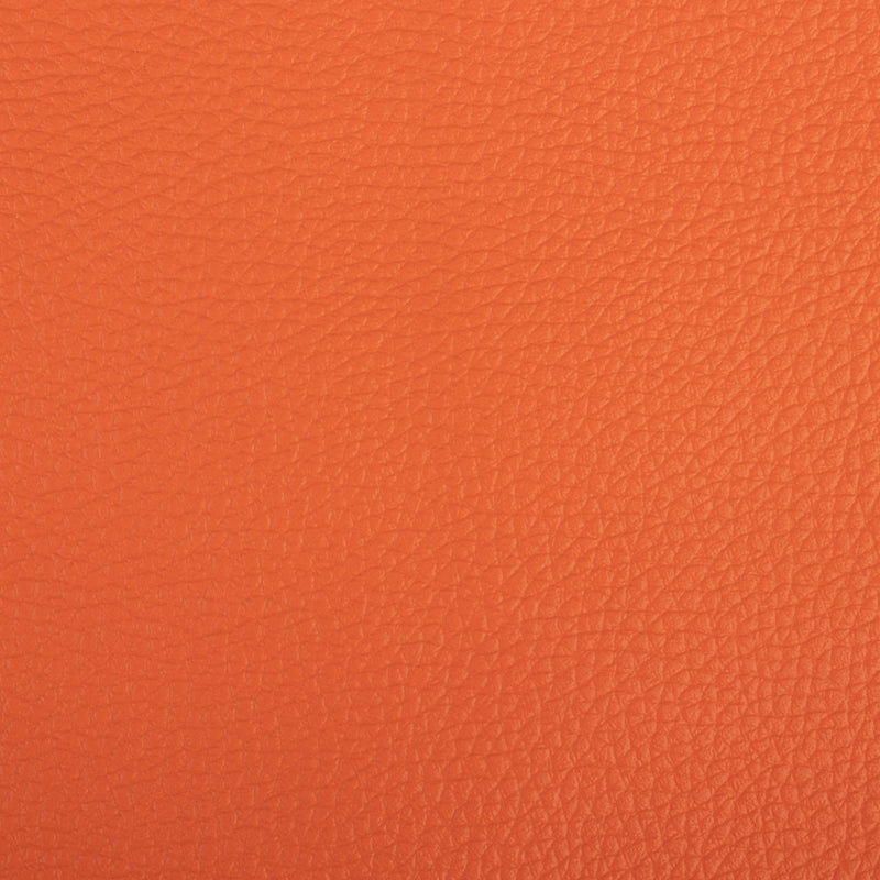 Home Decor Fabric - Leather Look - Chesterfield Orange