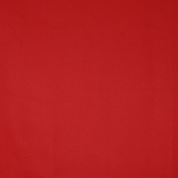 9 x 9 po échantillon de tissu - Tissu décor maison - Aspect cuir - Chesterfield - Rouge