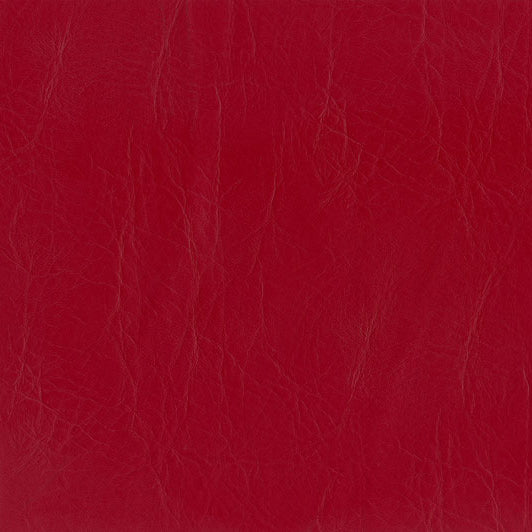 9 x 9 inch Home Decor Fabric Swatch - Marine/Martik outdoor vinyl - Red