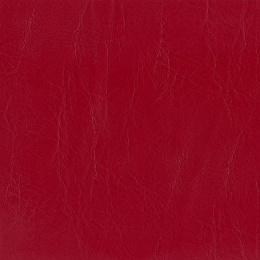 9 x 9 po échantillon de tissu - Marine / Martik Vinyle d'ameublement Rouge