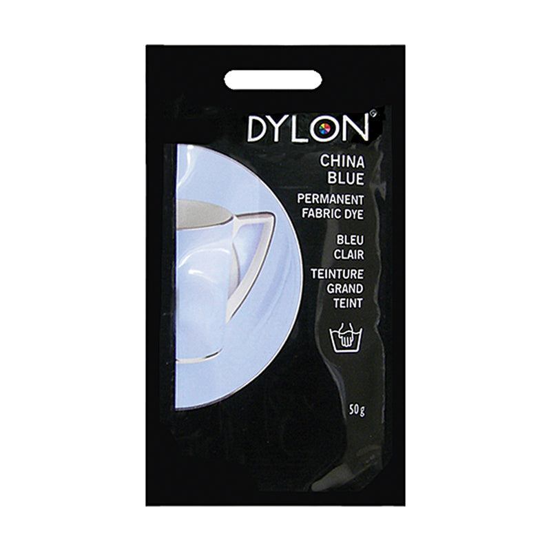 DYLON Permanent Fabric Dye - China Blue