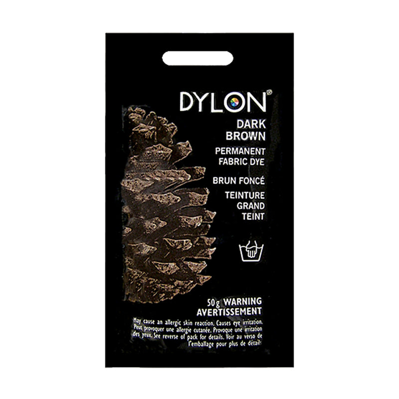 DYLON Permanent Fabric Dye - Dark Brown