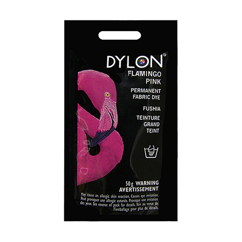 DYLON Permanent Fabric Dye - Flamingo Pink