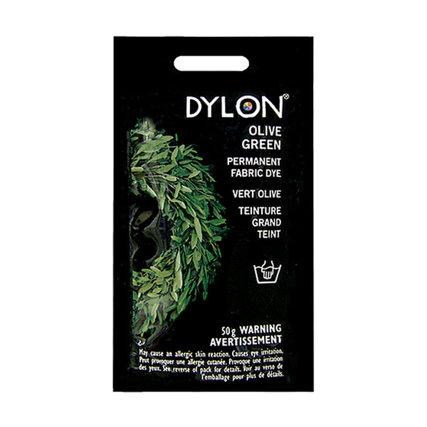 DYLON Permanent Fabric Dye - Olive Green