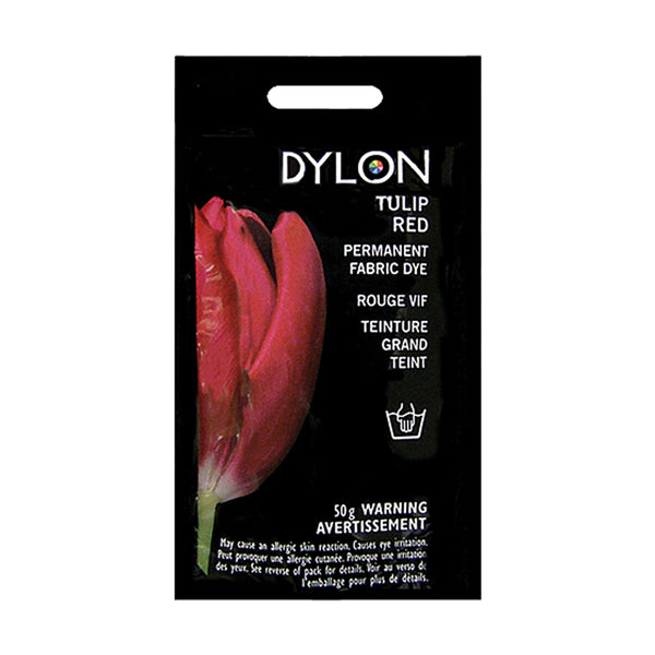 DYLON Permanent Fabric Dye - Tulip Red