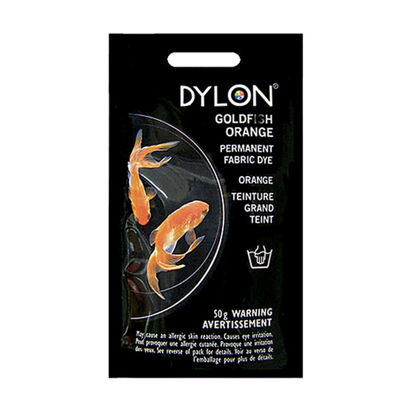DYLON Permanent Fabric Dye - Goldfish Orange