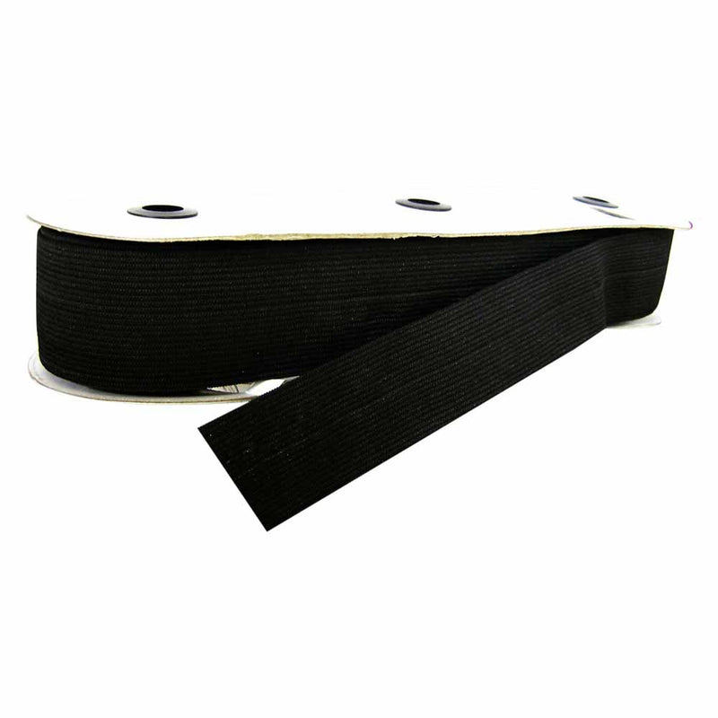 UNIQUE Élastique ceinture 38mm x 17m - noir