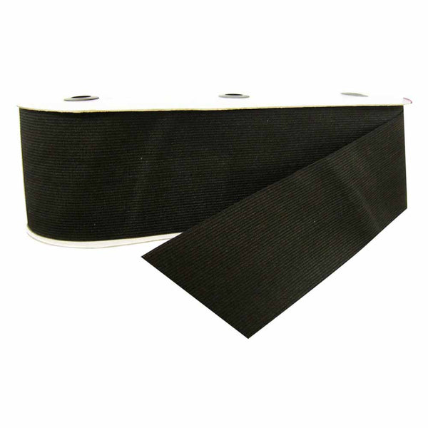 UNIQUE Élastique ceinture 75mm x 17m - noir