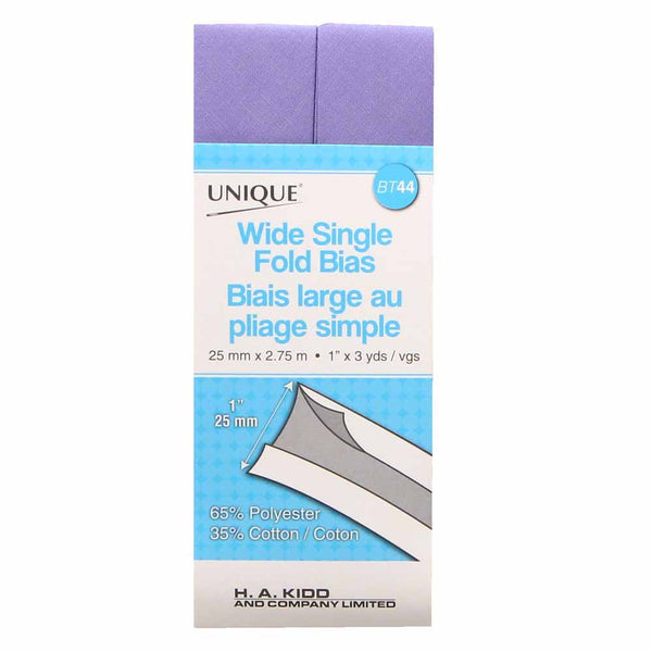 UNIQUE Wide 1 Fold 2.75m Lavender 405