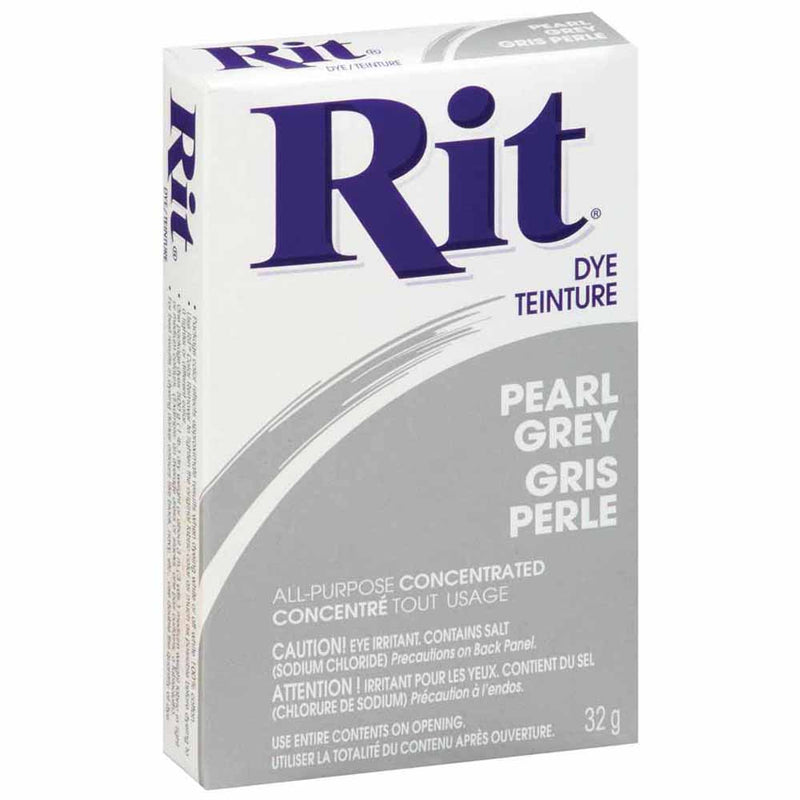 RIT All Purpose Powder Dye - Pearl Grey - 31.9g (1⅛ oz)