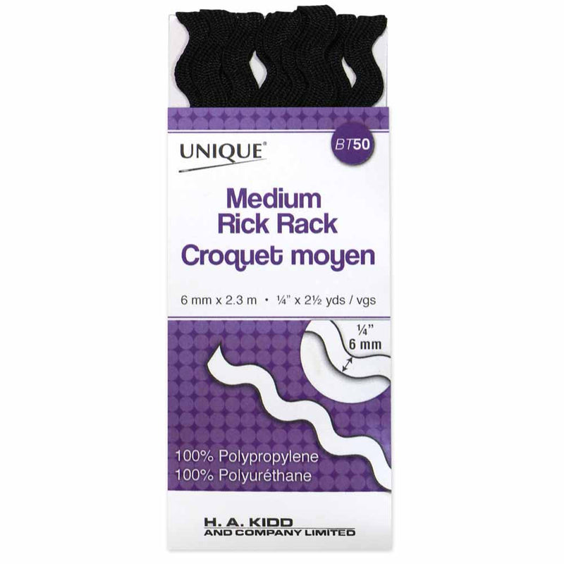 UNIQUE Croquet moyen 14mm x 2.3m - noir
