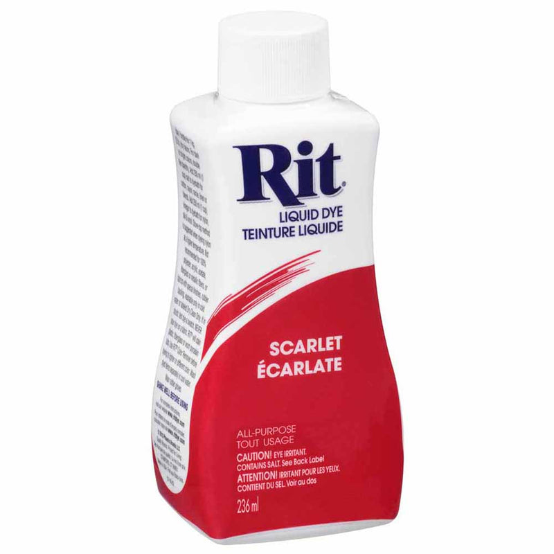 RIT All Purpose Liquid Dye - Scarlet - 236 ml (8 oz)