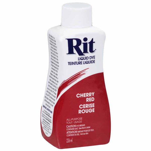 Teinture liquide tout usage RIT - rouge cerise - 236 ml (8 oz)