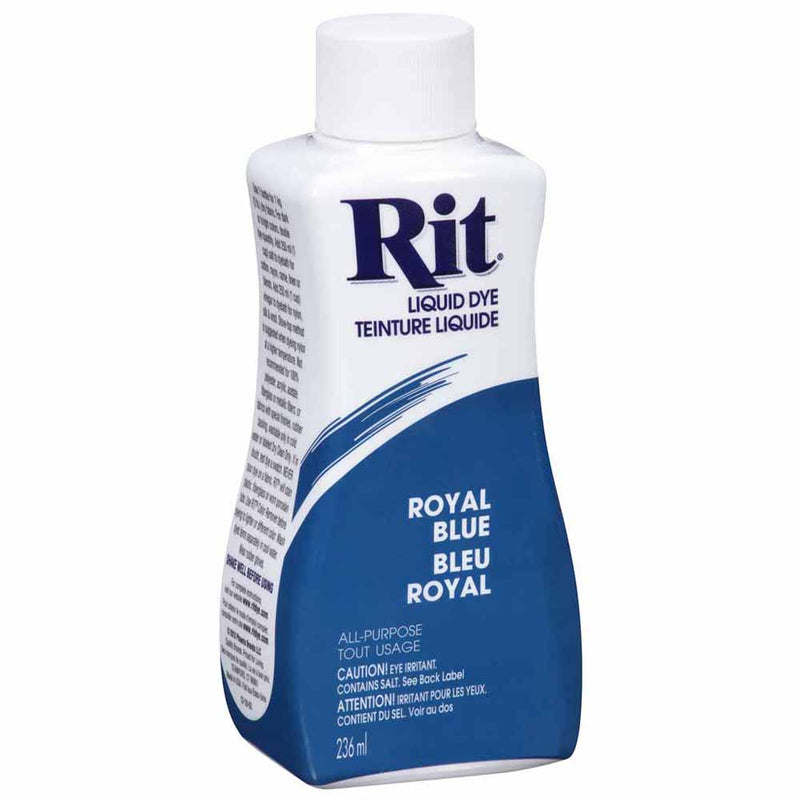 Teinture liquide tout usage RIT - bleu royale - 236 ml (8 oz)