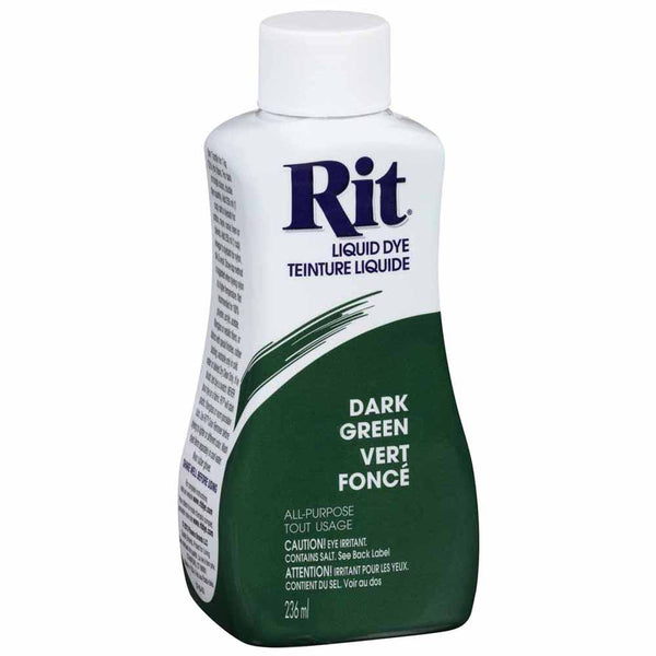RIT All Purpose Liquid Dye - Dark Green - 236 ml (8 oz)
