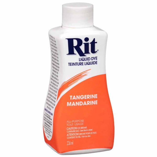 Teinture liquide tout usage RIT - mandarine - 236 ml (8 oz)