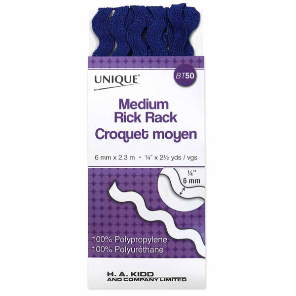 UNIQUE Croquet moyen 14mm x 2.3m - bleu royal
