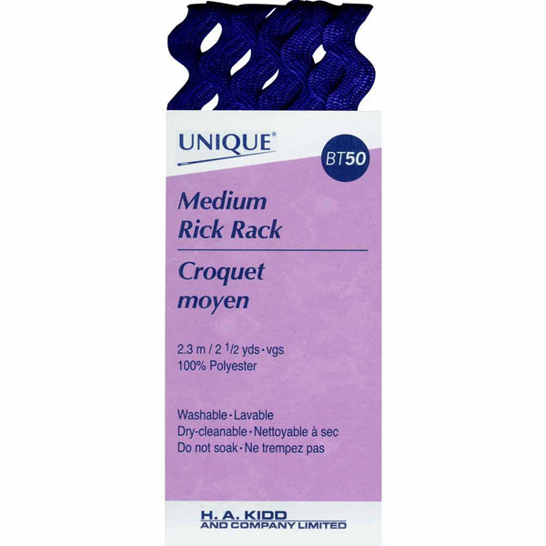 UNIQUE Croquet moyen 14mm x 2.3m - bleu marine