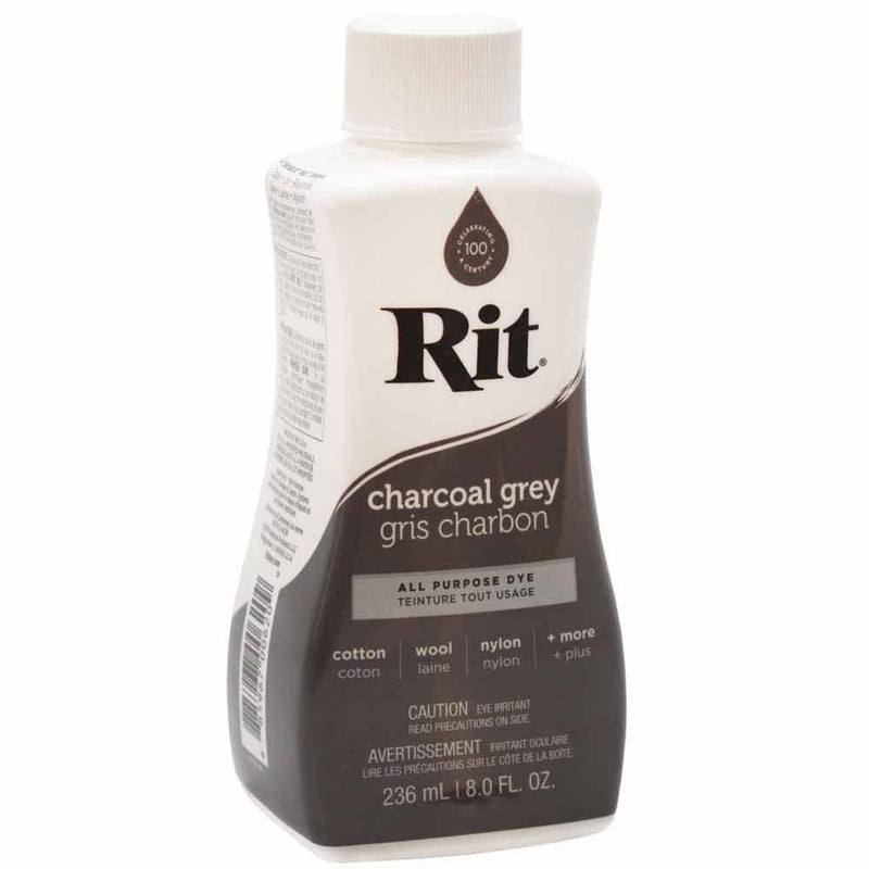 Teinture liquide tout usage RIT - gris anthracite - 236 ml (8 oz)
