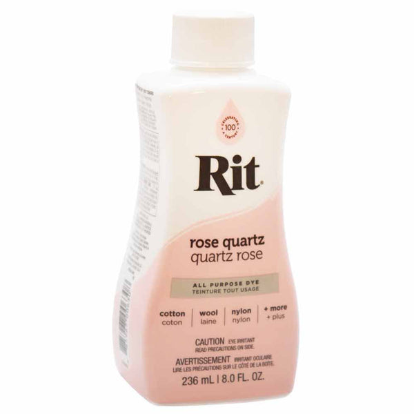 Teinture liquide tout usage RIT - rose quartz - 236 ml (8 oz)