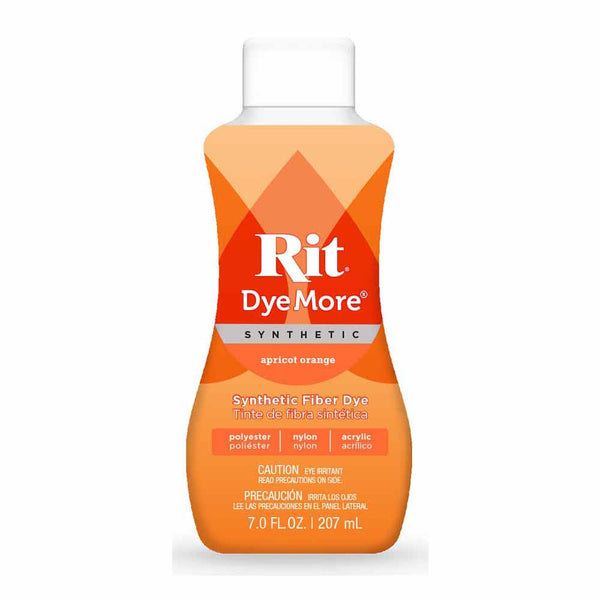 Teinture liquide RIT DyeMore pour les fibres synthétiques - orange abricot - 207 ml (7 oz)