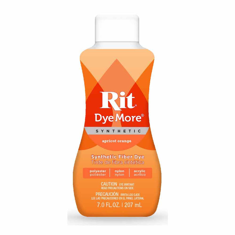 RIT DyeMore Liquid Dye for Synthetic Fibers - Apricot Orange - 207 ml (7 oz)