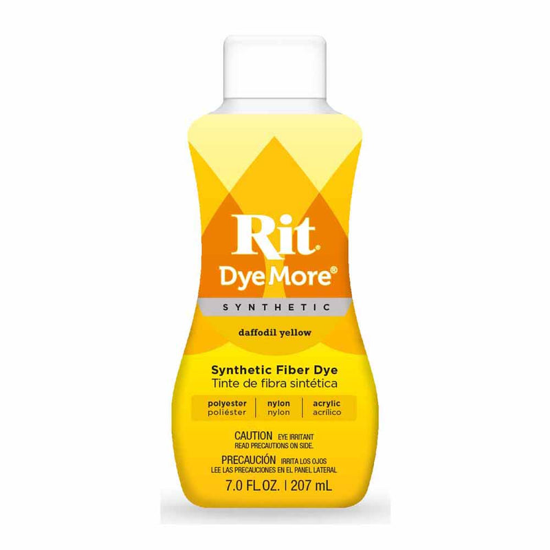 Teinture liquide RIT DyeMore pour les fibres synthétiques - jaune jonquille - 207 ml (7 oz)