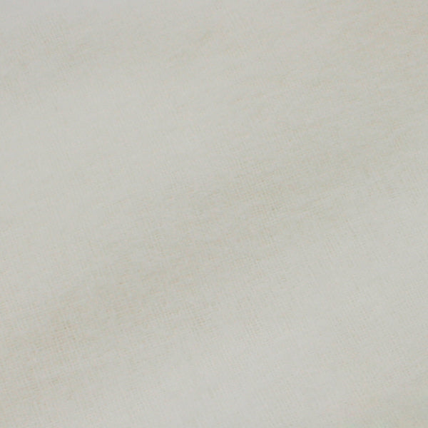 9 x 9 inch Home Decor Fabric Swatch - 5 oz Interlining - Ivory