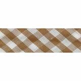 UNIQUE XWide Brown Gingham med.
