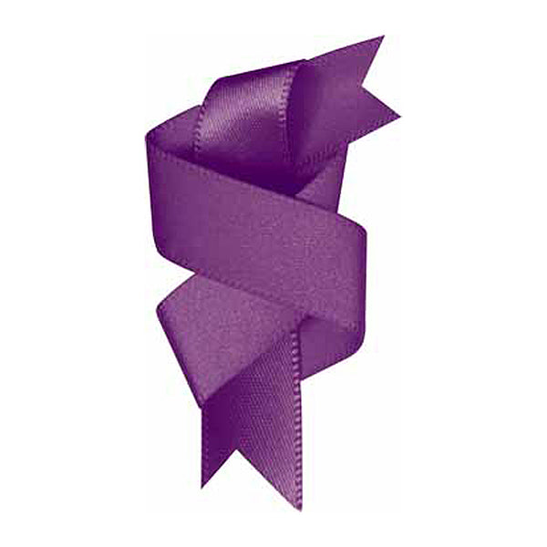 ELAN Double Face Satin Ribbon 12mm x 5m - Purple