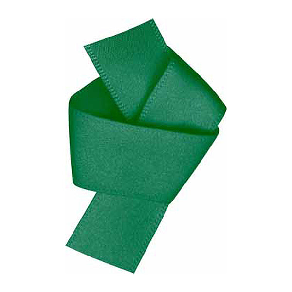 ELAN Double Face Satin Ribbon 18mm x 5m - Emerald
