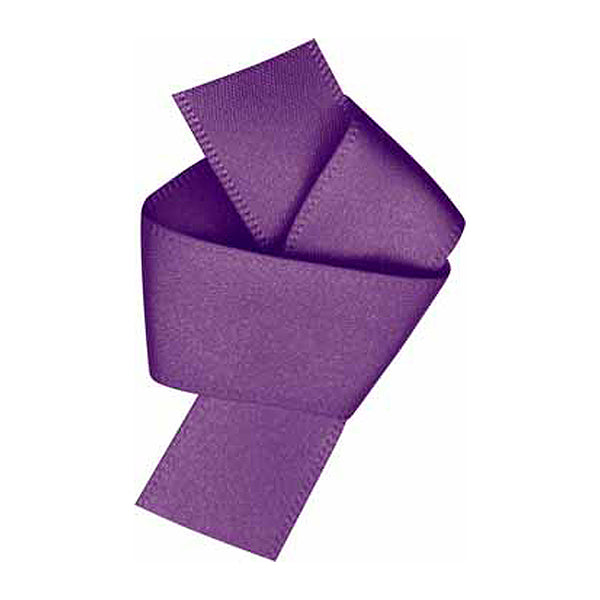 ELAN Double Face Satin Ribbon 18mm x 5m - Purple